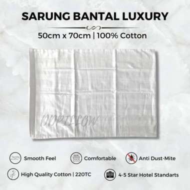 Sarung Bantal Luxury 50cm x 70cm