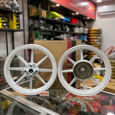 VELG VROSSI VENOM COMET VARIO 125 VARIO 150 UKURAN 185 215 RING 14 Putih