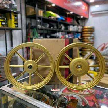 VELG VROSSI VENOM COMET VARIO 125 VARIO 150 UKURAN 185 215 RING 14 Gold