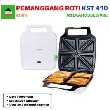 Pemanggang Roti Sandwich TOASTER KST 410 Kirin