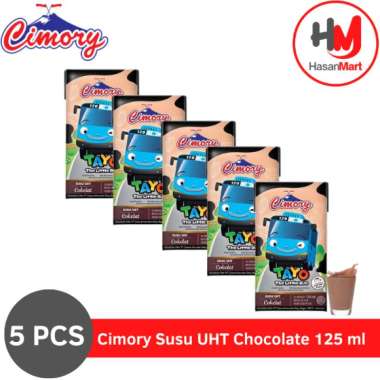 Cimory Susu UHT Chocolate / Cokelat 125 ml [5 PCS]