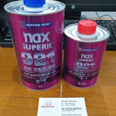 Superio 921 Clear Hardener 1,5L Set Nippon Paint