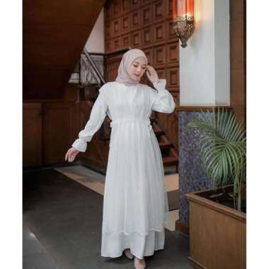 Belva set dress / dress kekinian / dress model terbaru / baju kondangan / outfit lebaran termurah br