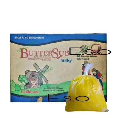 butter sub milky 250gr repck - roombutter bos rasa susu