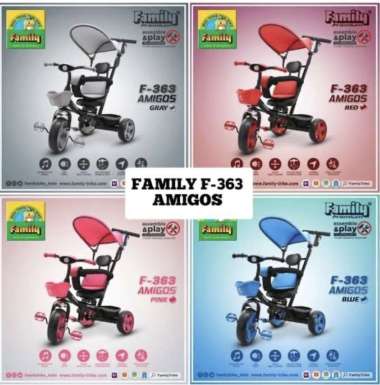 SEPEDA RODA TIGA FAMILY PREMIUM AMIGOS