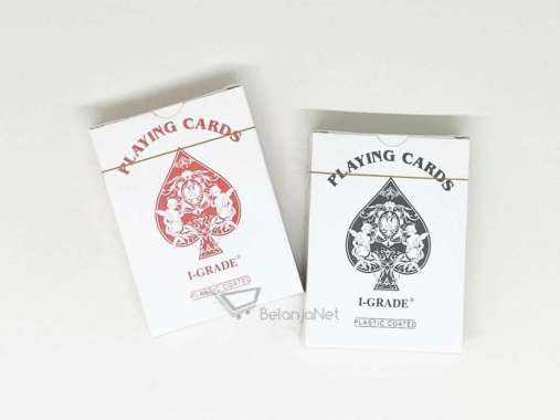 Kartu Remi I-Grade Plastic Coated | Playing Card | Kartu Remi