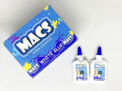 Lem Cair Putih Macs | Macs White Glue 60 ml