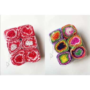 Kertas Krep Gulungan | Kertas Krep Serut | Kertas Krep Jahit [12 ROLL] Mix Warna