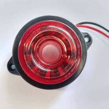 lampu variasi led mobil bak truk bentuk bulat 12 - 24v