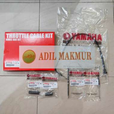 KABEL GAS KIT - THROTTLE CABLE KIT 4US-WF631-00 F1ZR - FIZR ASLI ORIGINAL YAMAHA