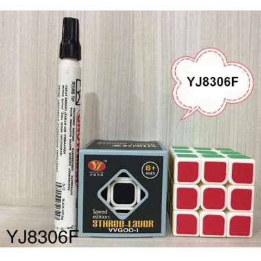 Magic Cube Merk Yong Jun / Rubik 3x3 No.YJ8306F - Original Yong Jun