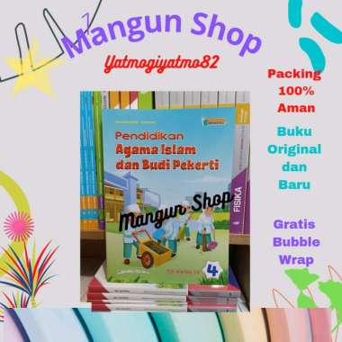 Buku PAI ( Pendidikan Agama Islam) Kelas 4 SD Kurikulum Merdeka Yudhistira