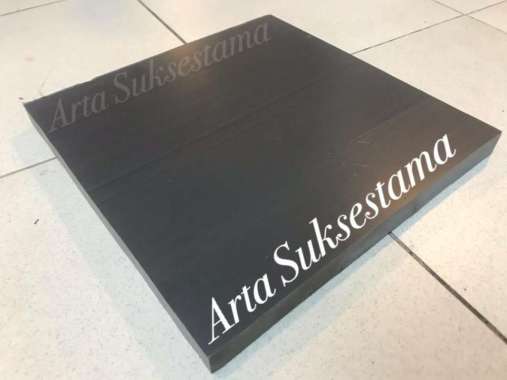Plat PVC Abu-Abu 20mm x 25cm x 25cm / Plat PVC Grey Lembaran