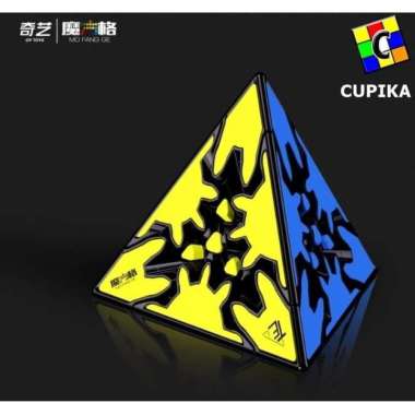 Rubik Gear QiYi Gear Cube Pyraminx Black Based Qiyi Blackbase