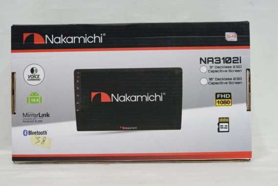 HEAD UNIT ANDROID NAKAMICHI T5 NA-3102i RAM 4/64GB 9 INCH