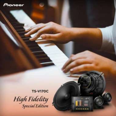 Pioneer TS-V170C (Hi-Res) 17 cm Component Speaker Package