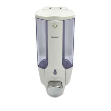 Dispenser sabun cair Single 380 ML Krisbow /Tempat Sabun Cair Krisbow Putih - 380 ml