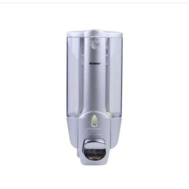 Dispenser sabun cair Single 380 ML Krisbow /Tempat Sabun Cair Krisbow SILVER - 380 ml