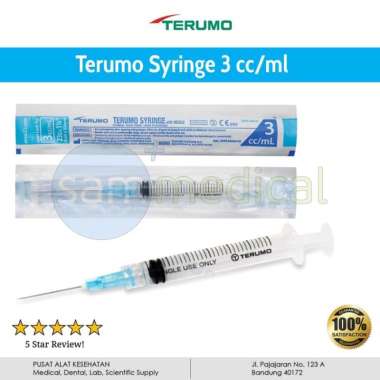 Terumo Sunt1kan 3 cc / ml per 10 pcs per 10 pcs