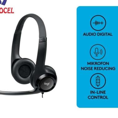 Logitech H390 USB headset earphone Headphone mic