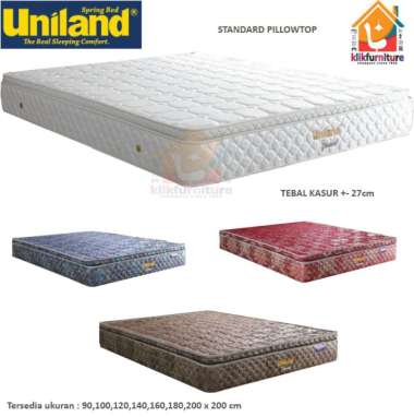 Kasur / Matras Standard 27cm Pillowtop Uniland Springbed 140 x 200