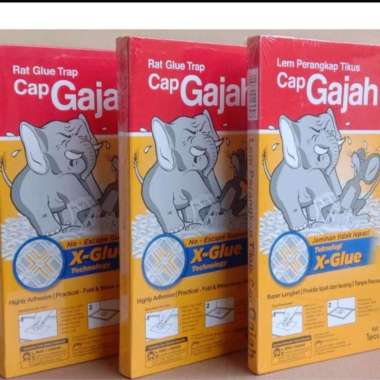 LEM TIKUS CAP GAJAH PAPAN / CAP GAJAH TRAP LEM TIKUS / PERANGKAP TIKUS