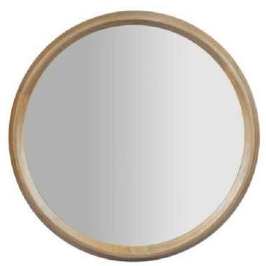Meublemont Louis Round Mirror Cermin bulat - Antique Grey