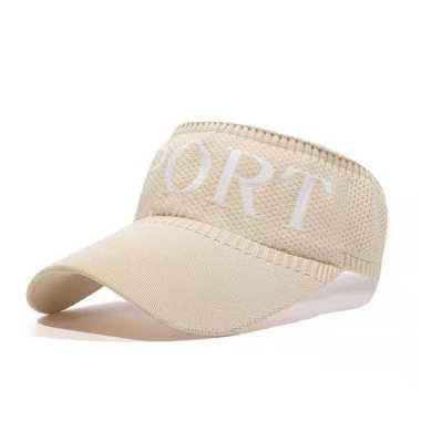 FG Topi Anak Knit Visor SPORT Topi Golf Anak SPORT Topi Senam Olahraga Baseball Cap Topi Pantai Suns