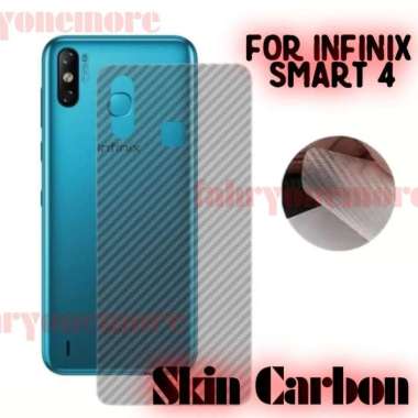 Skin Carbon Infinix Smart 4 - Back Skin Handphone Protector