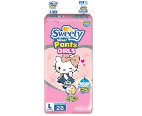 Sweety Silver Pants Girls