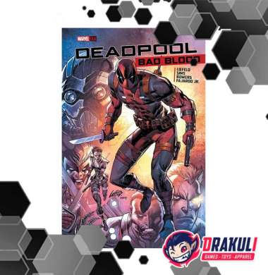 Comic Deadpool Bad Blood Hardcover