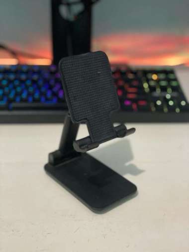 Stand Holder HP Penyangga HP Black Berkualitas PROMO!