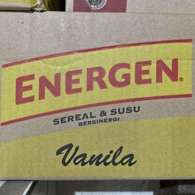 Sereal Energen Susu Vanila Per Dus Kacang hijau