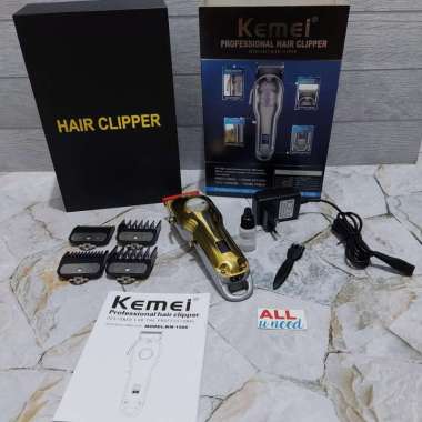 Kemei KM 1986 Hair Clipper ORIGINAL Alat Cukur Rambut Charge Kemei