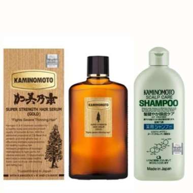 Kaminomoto Bundling Kaminomoto Hair Tonic Gold & Shampoo