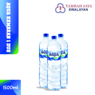 Aqua 1 Dus 12 Botol [1500ml]