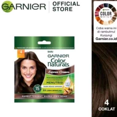 Garnier Colour Naturals Hair Colour Sachet Coklat