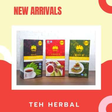 BABAJI Teh Herbal Kemasan Premium Kualitas Export Daun Jati Cina