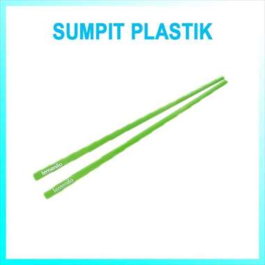 Sumpit Plastik Hijau Lemonilo