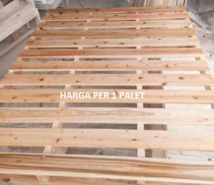 PALET RANJANG KAYU 200X180X12CM, PALET TEMPAT TIDUR