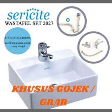 wastafel kotak sericite 2027 komplit
