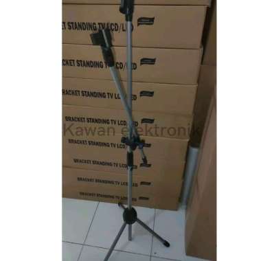 STAND MIC / STAND MICROPHONE BERDIRI LANTAI MT-175 HITAM
