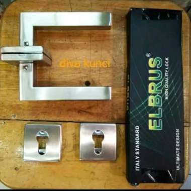 kunci pintu kotak solid 6160 polos komplit komplit kunci