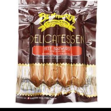 BERNARDI DELICATESSEN BEEF BRATWURST | Berat Bersih 310gr