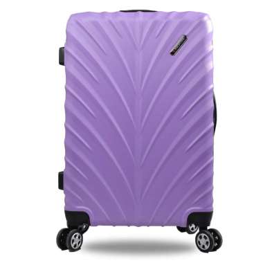 Tas Koper Hardcase Fiber Polo City size 24 inch - 078 Ungu Muda