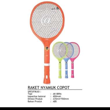 raket nyamuk cas - raket nyamuk rechargeable - raket nyamuk copot + senter