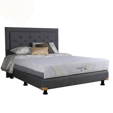Airland Chiropedic Qi Springbed Full Set ( Kasur + Divan + Sandaran ) 120 x 200 Putih