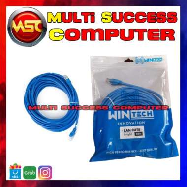 Kabel Lan Cat 6 Wintech 10 M