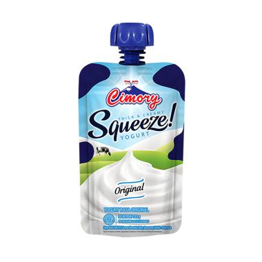 Promo Harga Cimory Squeeze Yogurt Original 120 gr - Blibli