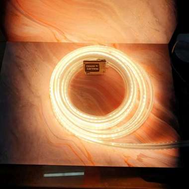 Led Strip Warm White 220V Super Terang Per 100 M